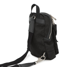 Load image into Gallery viewer, GUCCI GGNylon Off the Grid Sling Backpack Black658631 GGNylon Leather