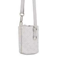 Load image into Gallery viewer, LOUIS VUITTON Chalk Nano Bag GrayM44631 WhiteMonogram