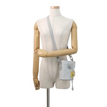 Load image into Gallery viewer, LOUIS VUITTON Chalk Nano Bag GrayM44631 WhiteMonogram