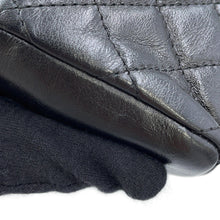 将图像加载到图库查看器中,CHANEL 2.55 Phone Case Chain Pochette Lucky Bag Charm BlackA80446 Calf Leather Rhinestone Size Mini