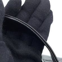 将图像加载到图库查看器中,CHANEL 2.55 Phone Case Chain Pochette Lucky Bag Charm BlackA80446 Calf Leather Rhinestone Size Mini