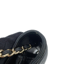 Load image into Gallery viewer, CHANEL Phone holder BlackAP3559 Lambskin Patent Leather