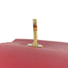 Load image into Gallery viewer, HERMES Kelly wallet long Rouge Grenat Epsom