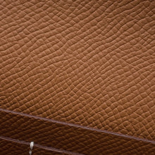 将图像加载到图库查看器中,HERMES Kelly wallet Gold Epsom