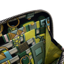 将图像加载到图库查看器中,HERMES azap silk in long Black Epsom