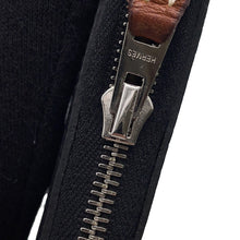 将图像加载到图库查看器中,HERMES azap silk in long Black Epsom