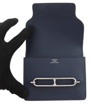 Load image into Gallery viewer, HERMES Roulis Roulis Slim Blue Nuit/Blue Zanzibar Evercolor