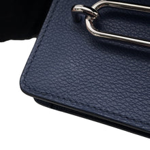 Load image into Gallery viewer, HERMES Roulis Roulis Slim Blue Nuit/Blue Zanzibar Evercolor