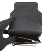 将图像加载到图库查看器中,HERMES Roulis Roulis Slim Black Chevre Myzore Goatskin