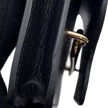 将图像加载到图库查看器中,HERMES Roulis Roulis Slim Black Chevre Myzore Goatskin