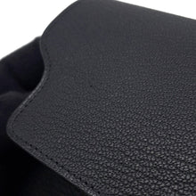 将图像加载到图库查看器中,HERMES Roulis Roulis Slim Black Chevre Myzore Goatskin