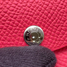 将图像加载到图库查看器中,HERMES Calvi duo Pink Epsom