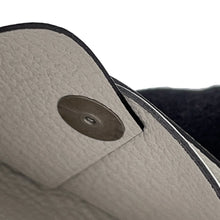 将图像加载到图库查看器中,HERMES Calvi Duo Les Mustangs Blanc Swift Leather