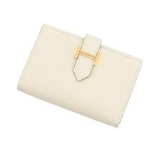 将图像加载到图库查看器中,HERMES Bear Card Case Craie Epsom