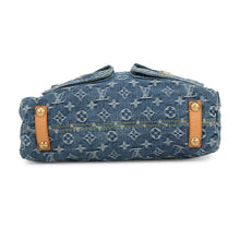 Load image into Gallery viewer, LOUIS VUITTON Baggy Blue/YellowM95048 Monogram Denim Size GM