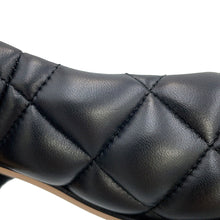Load image into Gallery viewer, Bottega Veneta Padded INTRECCIATO Square Toe Heel Pumps Black592013VBRR01000 Nappa Leather Size 34 1/2