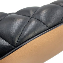 Load image into Gallery viewer, Bottega Veneta Padded INTRECCIATO Square Toe Heel Pumps Black592013VBRR01000 Nappa Leather Size 34 1/2