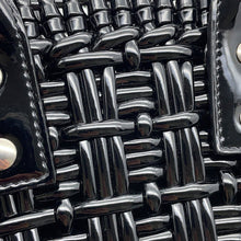 Load image into Gallery viewer, BALENCIAGA bistro Black678028 1000 Patent Leather Size XXS