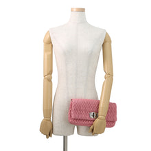 将图像加载到图库查看器中,MIUMIU Nappa Crystal Shoulder Bag PinkRP0233 Leather