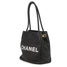 Load image into Gallery viewer, CHANEL Camellia Essential Tote Black/WhiteA20856 Lambskin