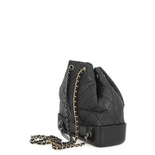 Load image into Gallery viewer, CHANEL Gabrielle de CHANEL Backpack BlackA94485 Aged Calf Leather Size Small