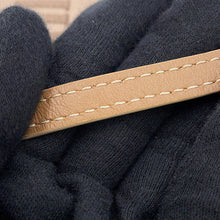 Load image into Gallery viewer, Chloe Woody 2-way tote bag Brassie BeigeCHC24UP237L1726Y Canvas Shiny Calf Leather Size Mini