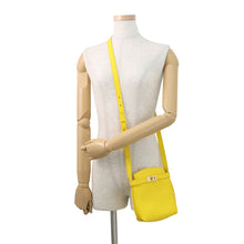 Load image into Gallery viewer, Ferragamo Hug Phone Holder Yellow220650 770895 Calf Leather