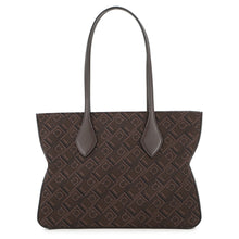 Load image into Gallery viewer, Ferragamo Star Tote Bag Brown219934 779547 Canvas Leather