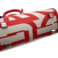 Load image into Gallery viewer, FENDI Marc Jacobs x Sunshine 2-way Tote Bag Red/White8BS051 AMWK Leather Size Mini