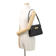 Load image into Gallery viewer, SAINT LAURENT PARIS Manhattan Shoulder Bag Black6756260SX0W1000 Calf Leather Size Small