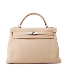 将图像加载到图库查看器中,HERMES Kelly Retourne Argile Taurillon Clemence Size 32