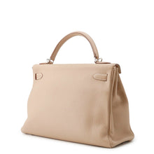 将图像加载到图库查看器中,HERMES Kelly Retourne Argile Taurillon Clemence Size 32