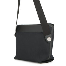 将图像加载到图库查看器中,HERMES R.M.S 12H Shoulder Bag Black Toile H Taurillon・Legato