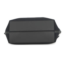 将图像加载到图库查看器中,HERMES R.M.S 12H Shoulder Bag Black Toile H Taurillon・Legato