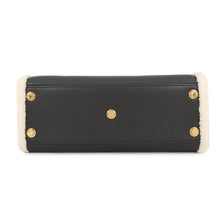 将图像加载到图库查看器中,LOUIS VUITTON On My Side NoirM58908 Calf Leather Shearling Size MM