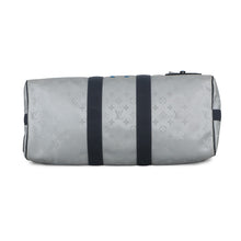 Load image into Gallery viewer, LOUIS VUITTON Keepall Bandouliere Silver/OrangeM44170 Monogram / Satellite Size 50