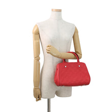 将图像加载到图库查看器中,LOUIS VUITTON Montaigne DahliaM50038 Monogram Empreinte Leather Size BB