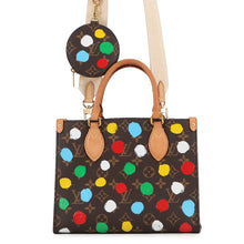 Load image into Gallery viewer, LOUIS VUITTON LVxYK Onthego RedM46380 Monogram Painted Dot Size PM