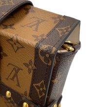 将图像加载到图库查看器中,LOUIS VUITTON Pochette Trunk Vertical BrownM67873 Monogram Reverse Canvas