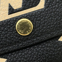Load image into Gallery viewer, LOUIS VUITTON Portefeuille Emilie Noir/BeigeM83138 Monogram Empreinte Leather