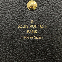 Load image into Gallery viewer, LOUIS VUITTON Portefeuille Emilie Noir/BeigeM83138 Monogram Empreinte Leather