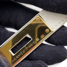 Load image into Gallery viewer, HERMES Jypsiere New White Evercolor Size Mini