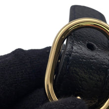 将图像加载到图库查看器中,GUCCI Interlocking G Pet Harness Black692963 Leather Size M