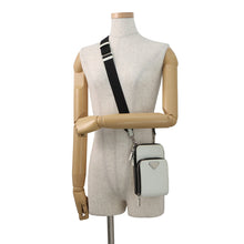 Load image into Gallery viewer, PRADA Triangle Smartphone Shoulder White2ZH126 Leather