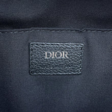 将图像加载到图库查看器中,Dior Oblique Rider Backpack Black Canvas Leather