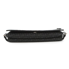 将图像加载到图库查看器中,Dior Street Chic One Shoulder Bag Black Canvas Leather
