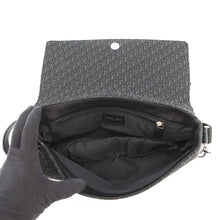 将图像加载到图库查看器中,Dior Street Chic One Shoulder Bag Black Canvas Leather