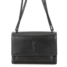 Load image into Gallery viewer, SAINT LAURENT PARIS Sunset ChainShoulder Bag Black442906 Leather
