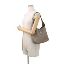 Load image into Gallery viewer, SAINT LAURENT PARIS LE 5 A 7 Soft One-Shoulder Bag Dusty Gray713938AAAUQ1722 Calf Leather Size Small