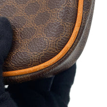 将图像加载到图库查看器中,CELINE Macadam Pattern Accessories Pouch Brown PVC Leather